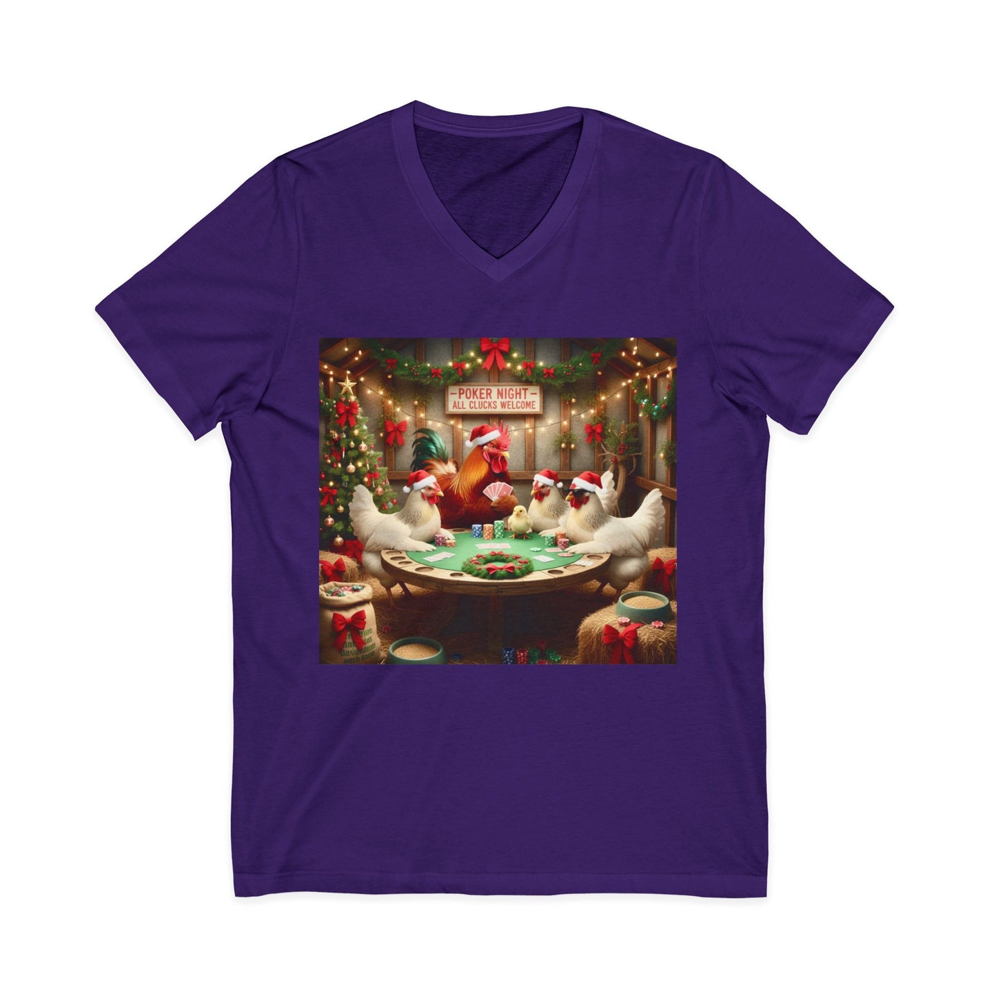 Santa Chickens Tee