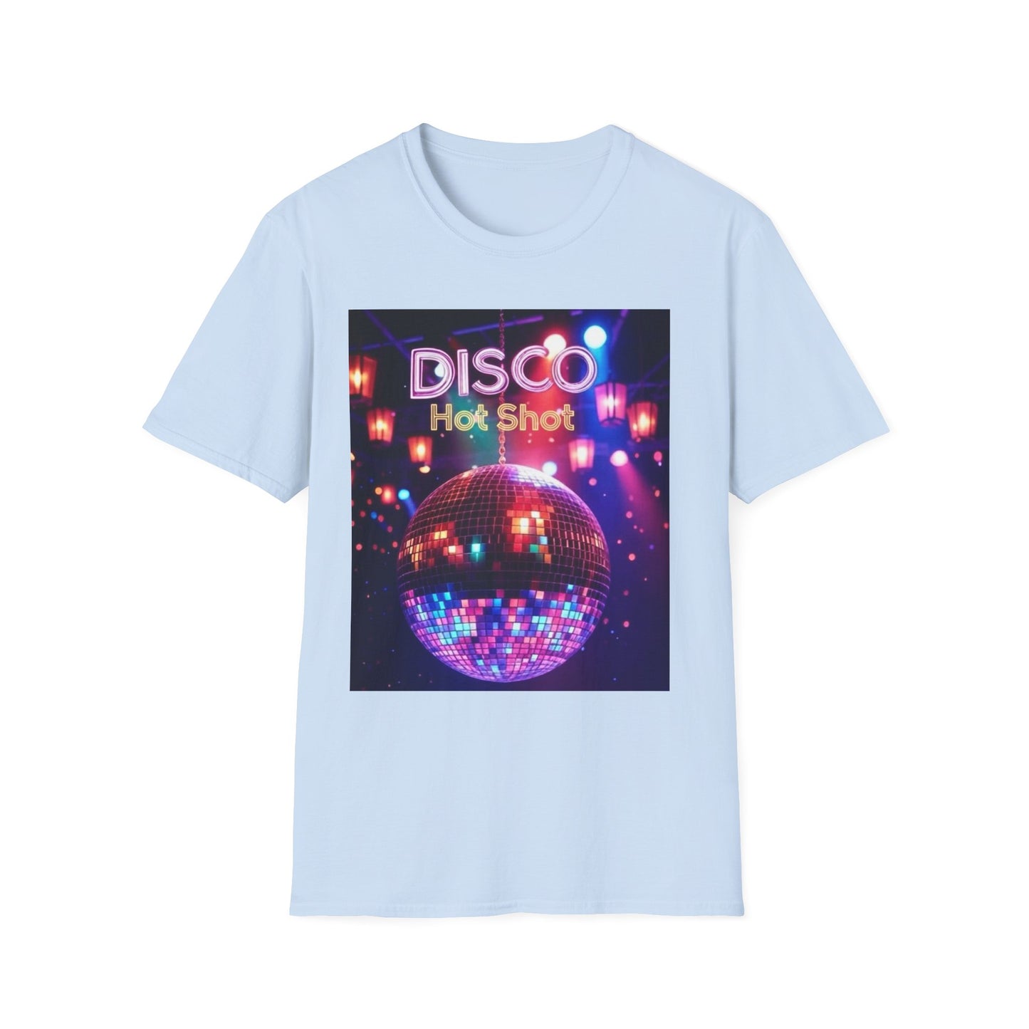 Disco Hot Shot T-Shirt — Retro Dance Party Tee