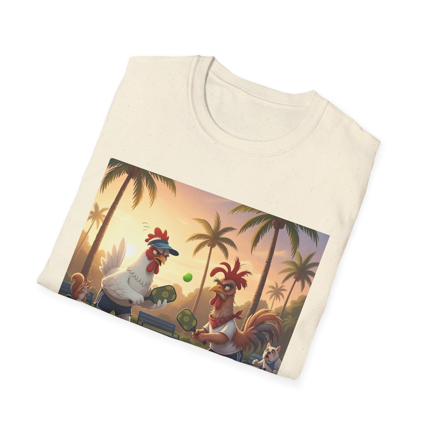 Angry Roosterball Pickleball T-Shirt