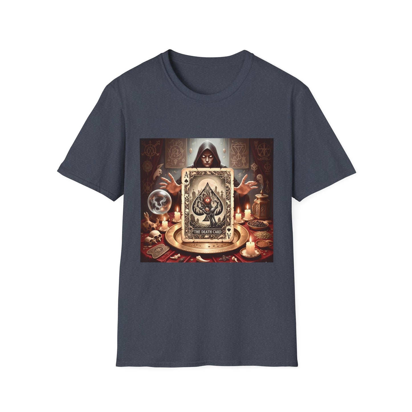 Ace of Spades Seance Card Design Unisex Tee