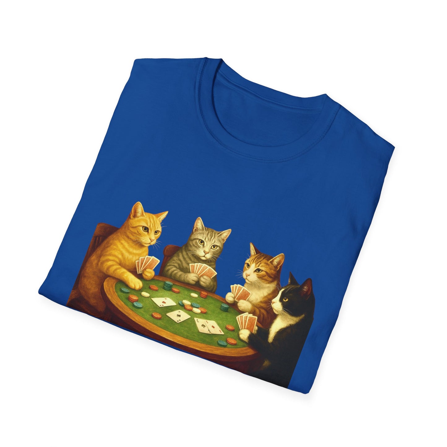 Cats Playing Poker Tee