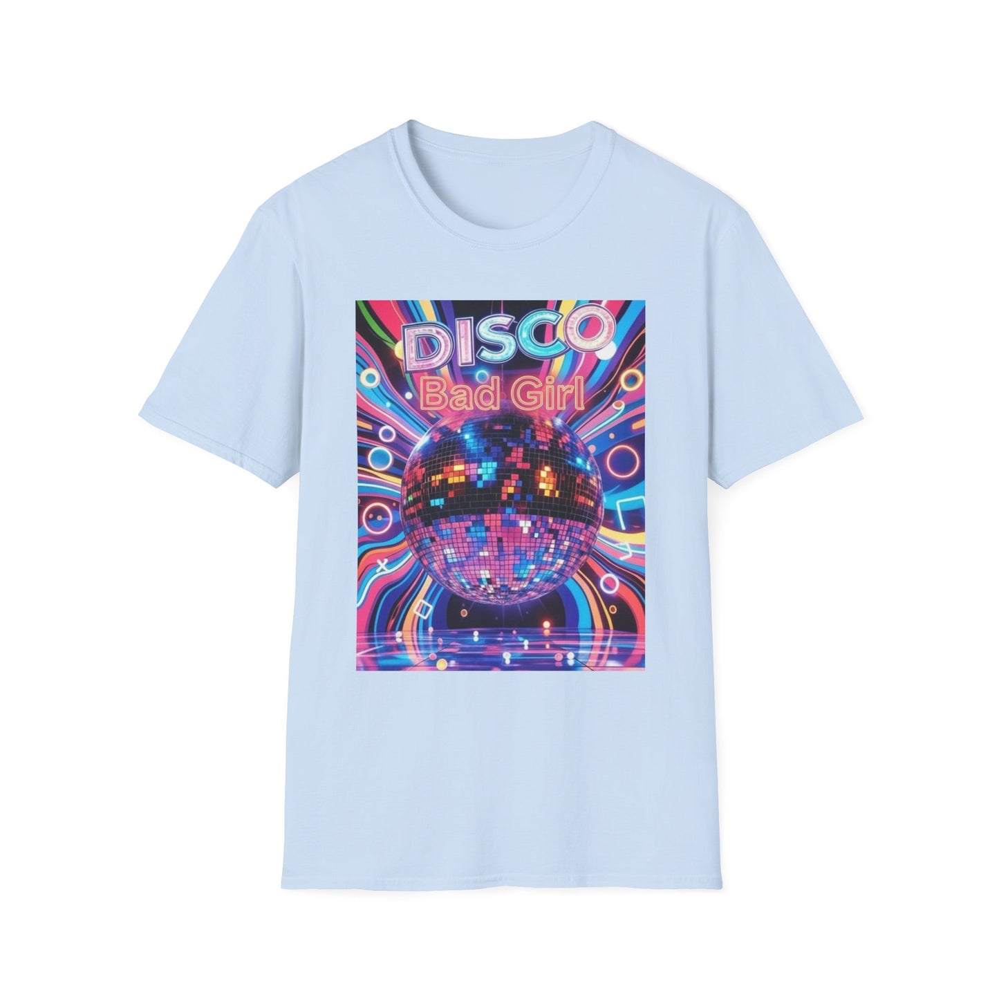 Disco Bad Girl T-Shirt — Retro 70s Dance Party Tee