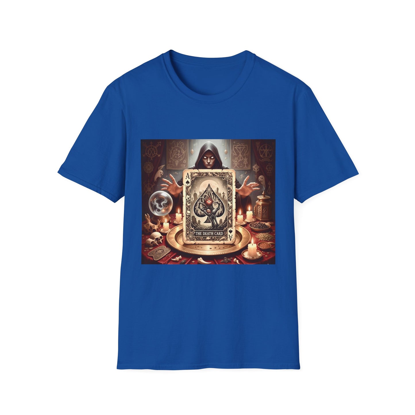 Ace of Spades Seance Card Design Unisex Tee