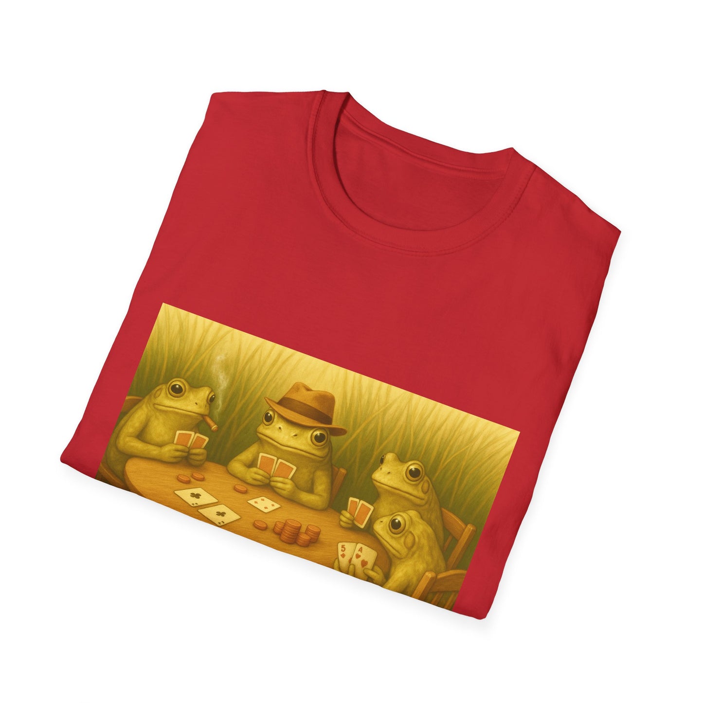 Frog Poker Unisex Tee