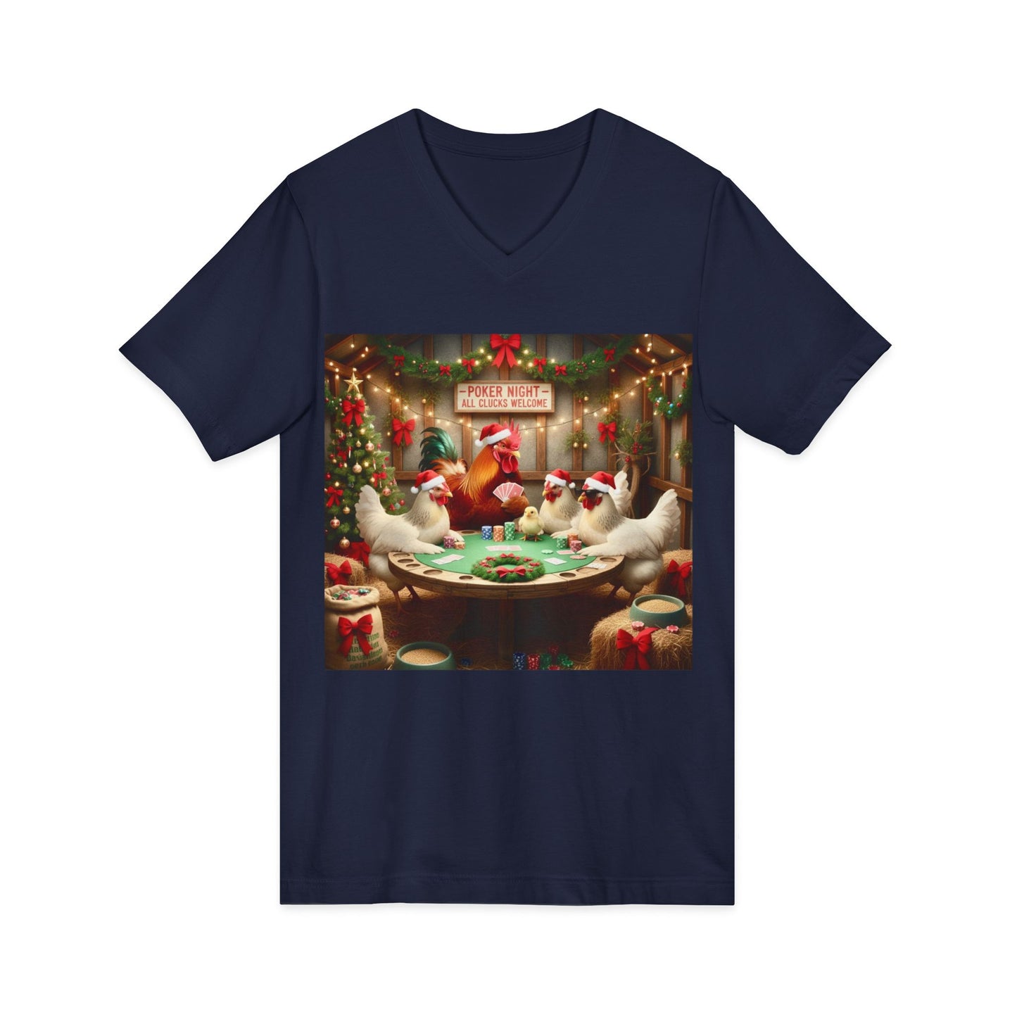Santa Chickens Tee