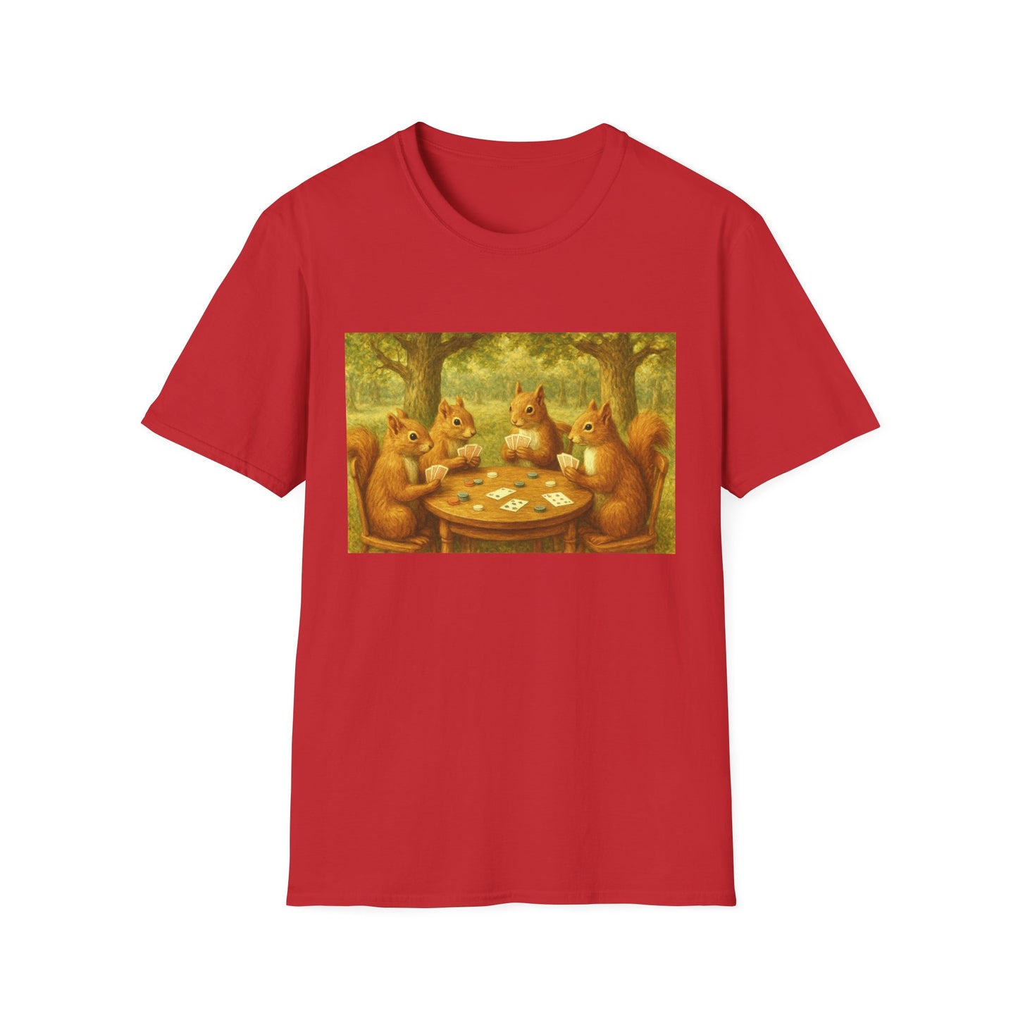 Squirrel Poker T-Shirt