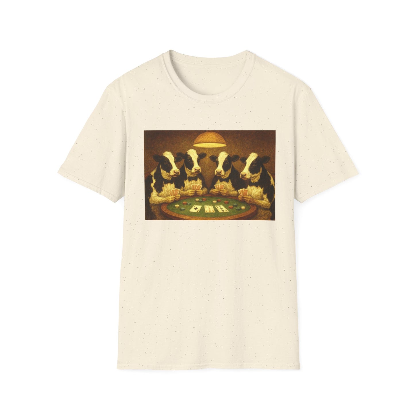 Funny Cows Playing Poker T-Shirt