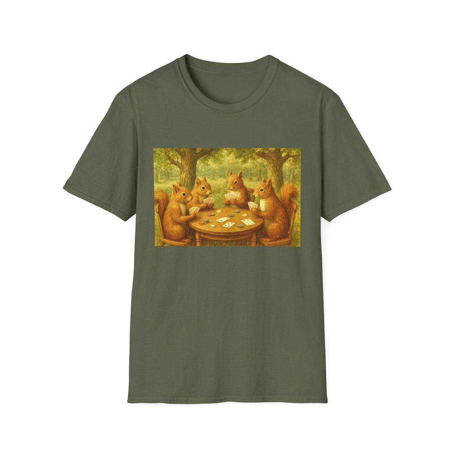 Squirrel Poker T-Shirt