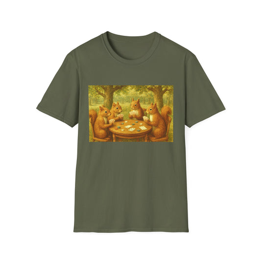 Squirrel Poker T-Shirt