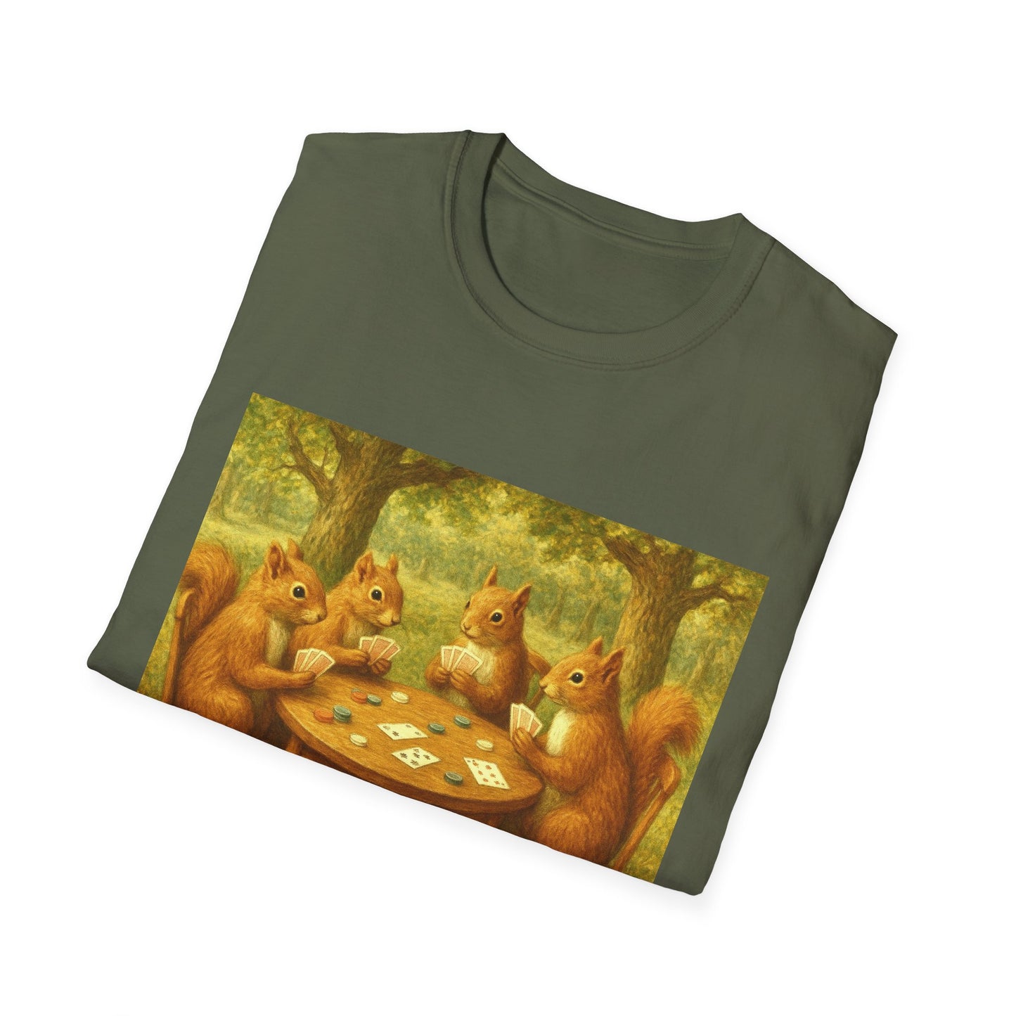 Squirrel Poker T-Shirt