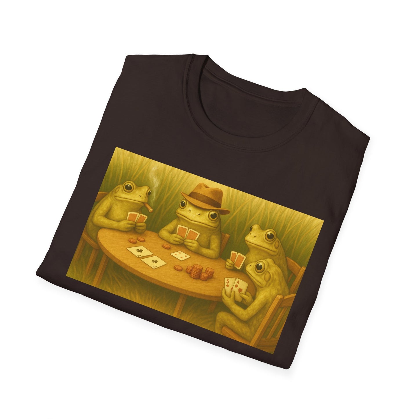 Frog Poker Unisex T-Shirt
