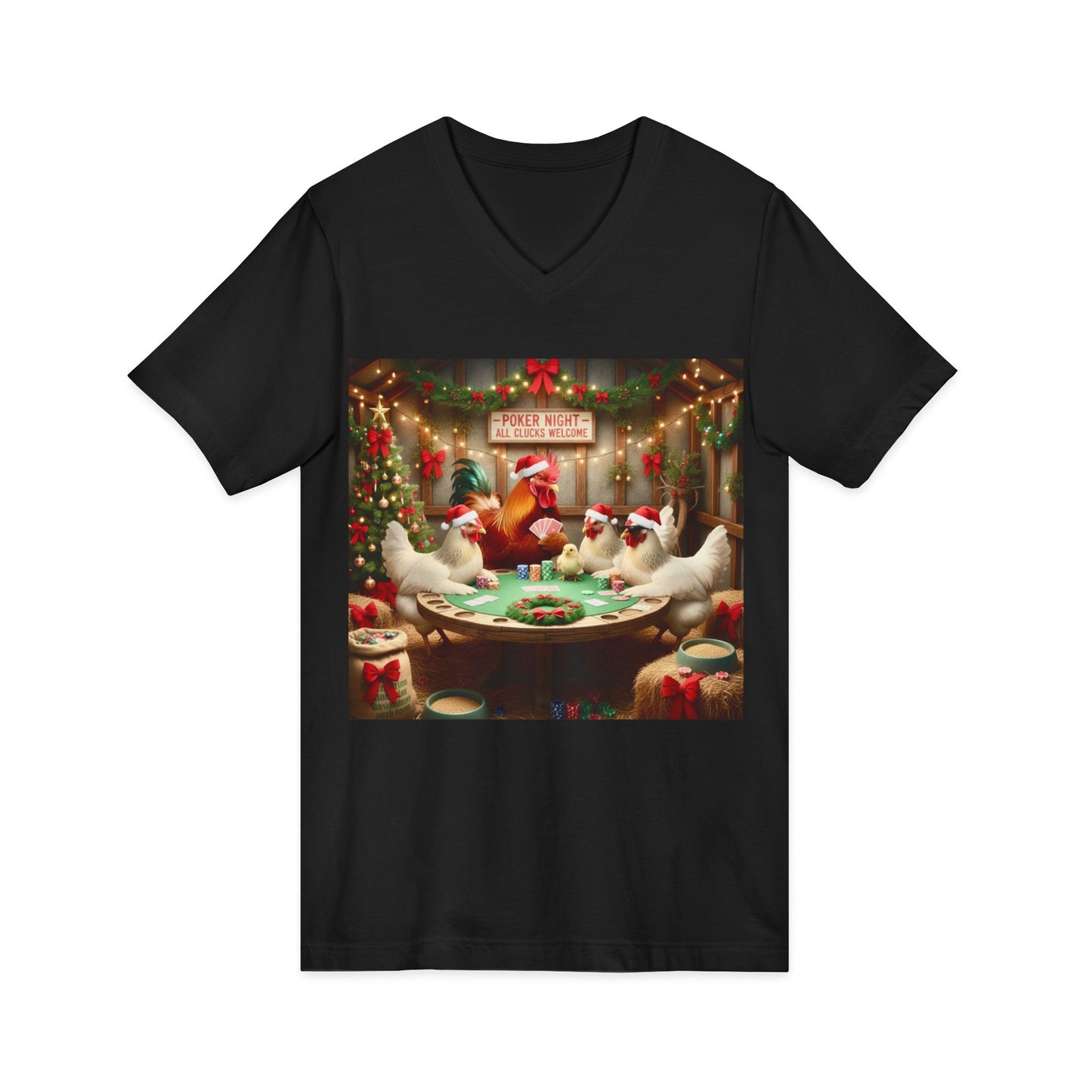 Santa Chickens Tee