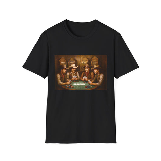 Cowboys Playing Poker T-Shirt