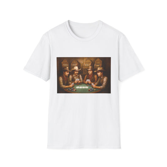 Cowboys Playing Poker T-Shirt