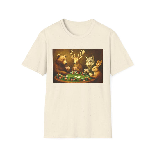 Forest Animals Poker Unisex T-Shirt
