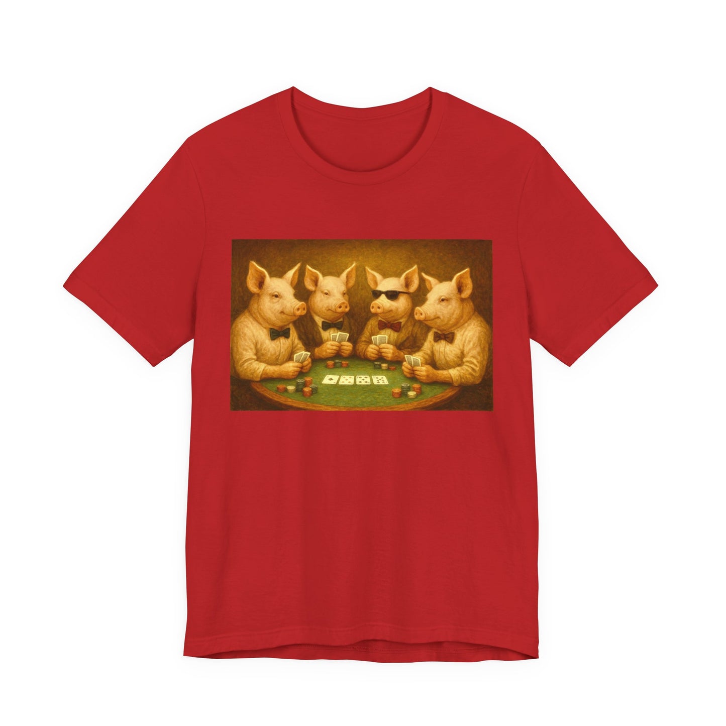 Pig Poker Tee