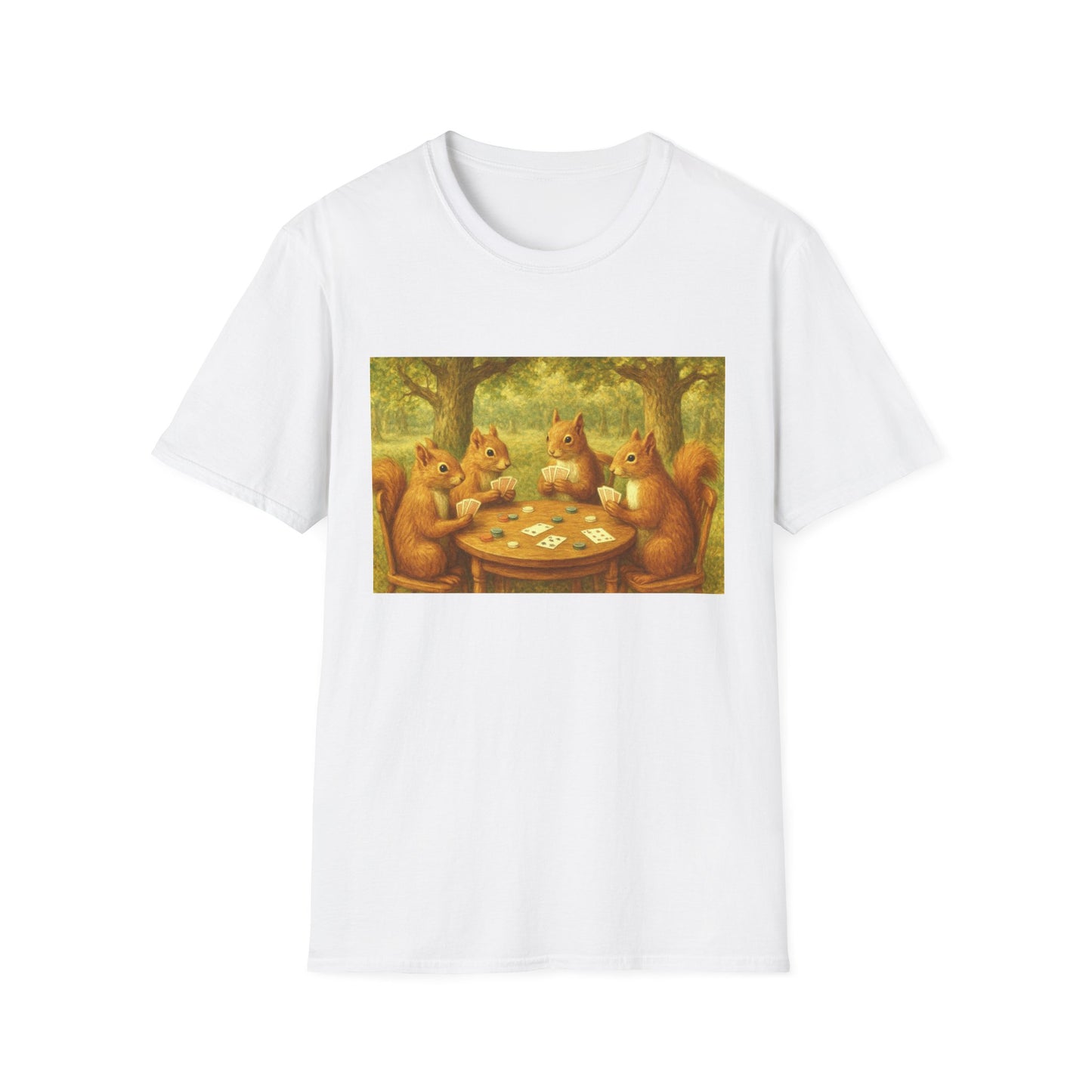 Squirrel Poker T-Shirt