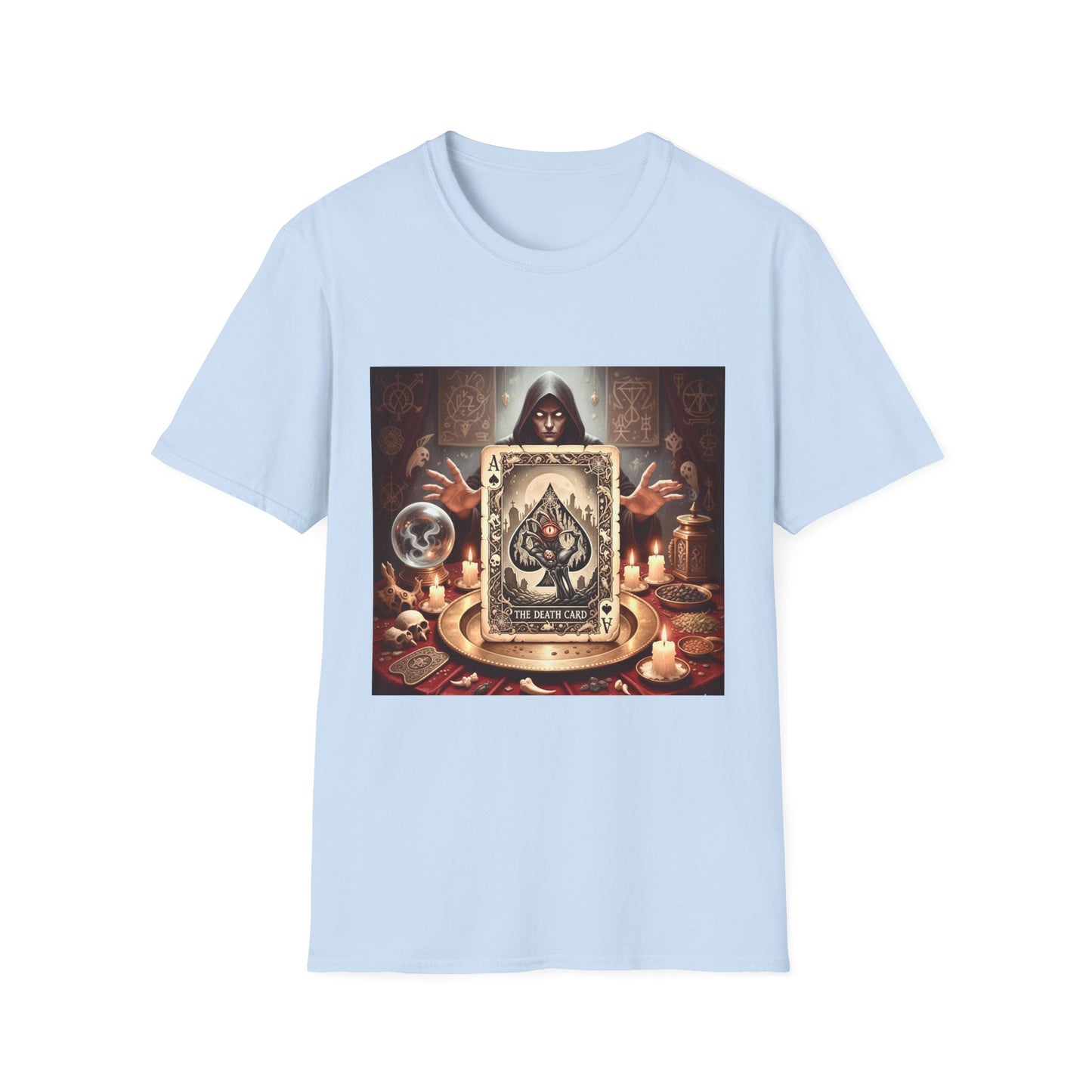 Ace of Spades Seance Card Design Unisex Tee