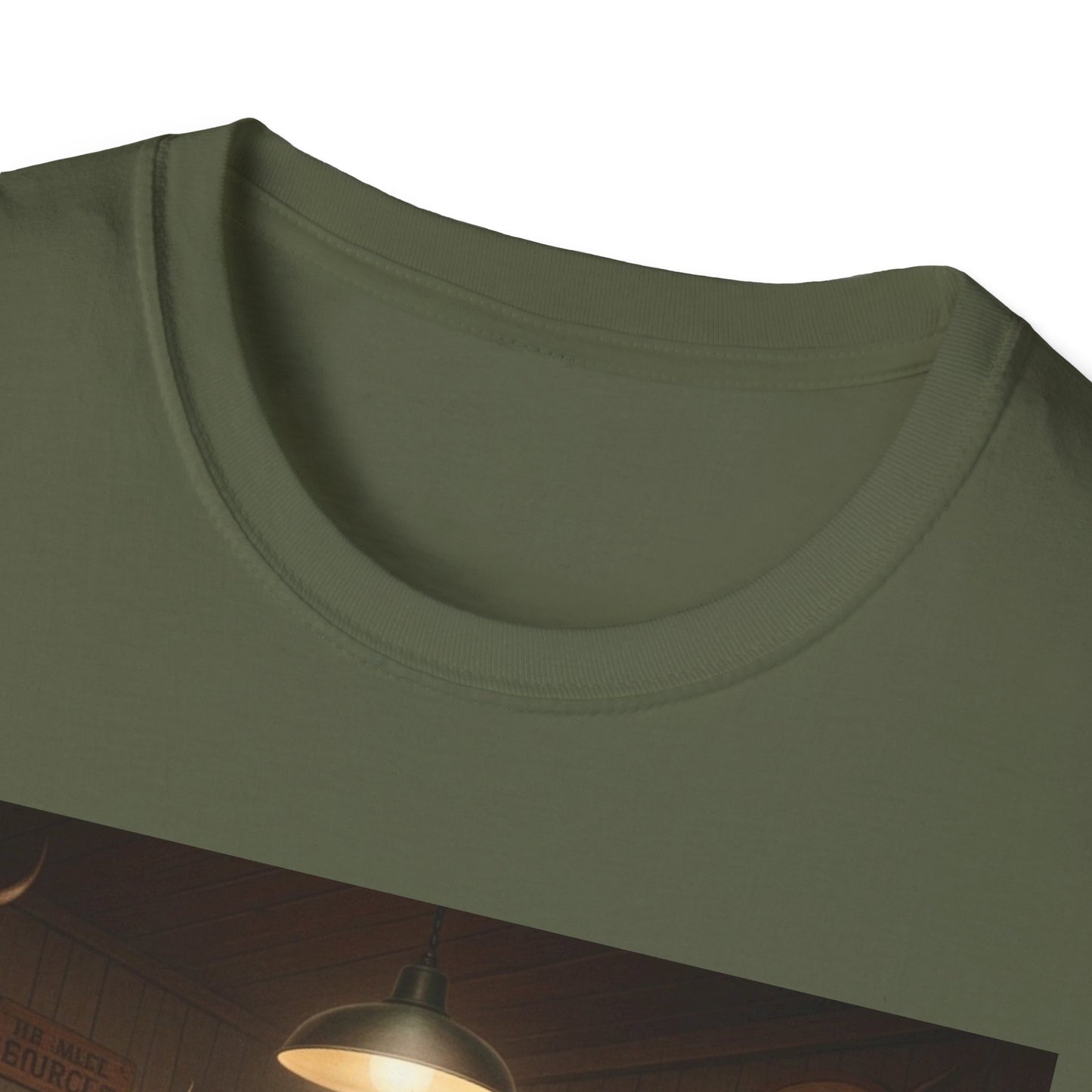 Texas Longhorn Cows Playing Poker Unisex T-Shirt