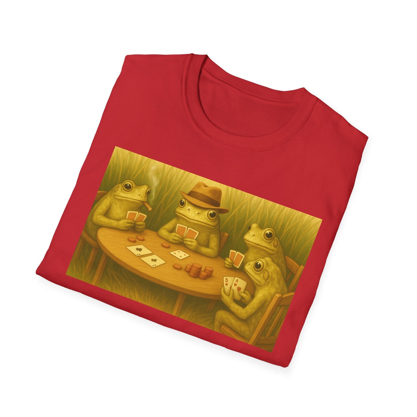 Frog Poker Unisex T-Shirt