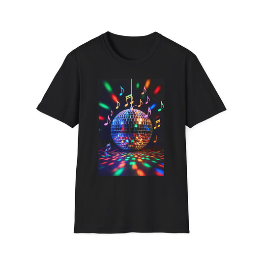 Disco Ball T-Shirt — Shiny Retro Dance Party Tee