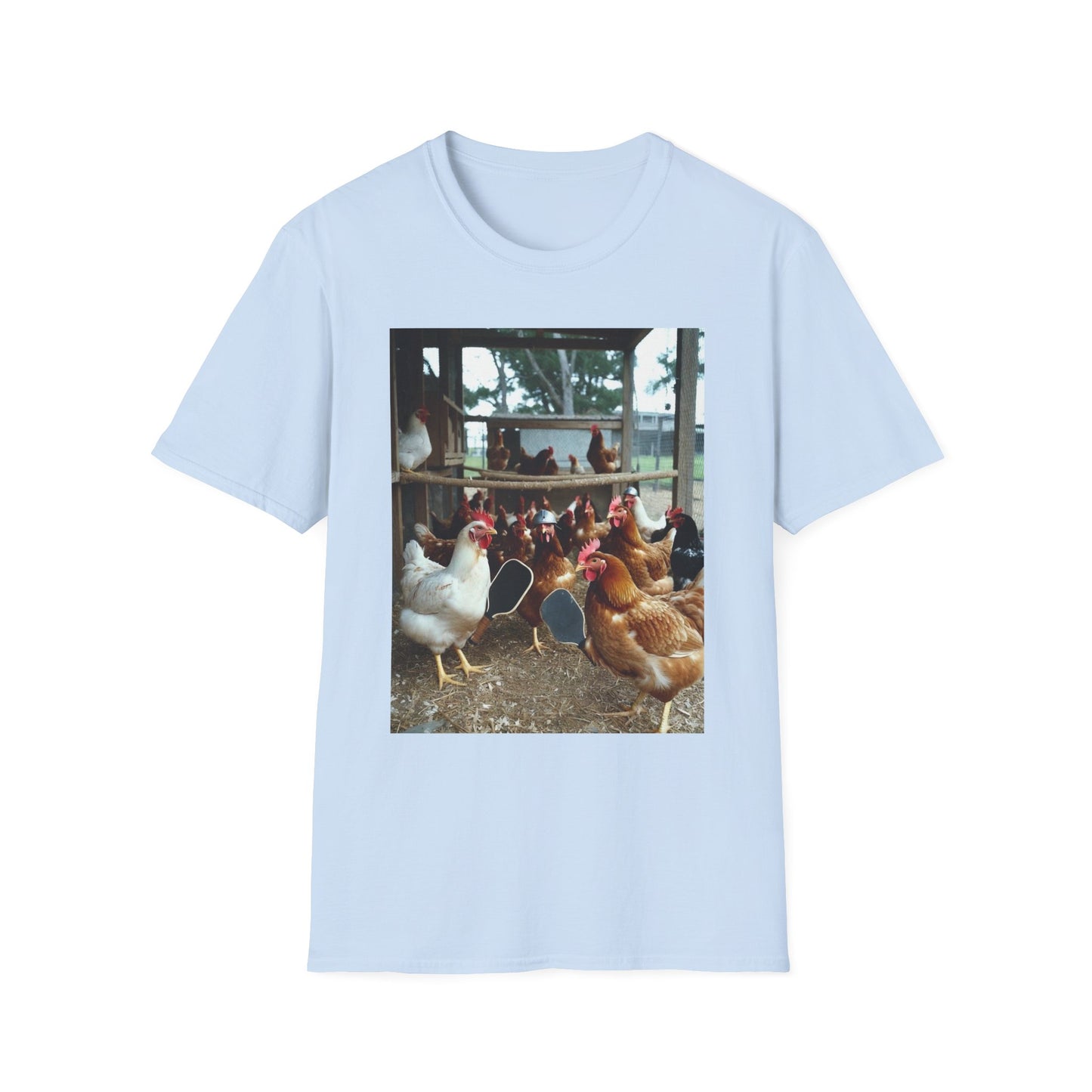Chickenball in the Coop Pickleball Tee
