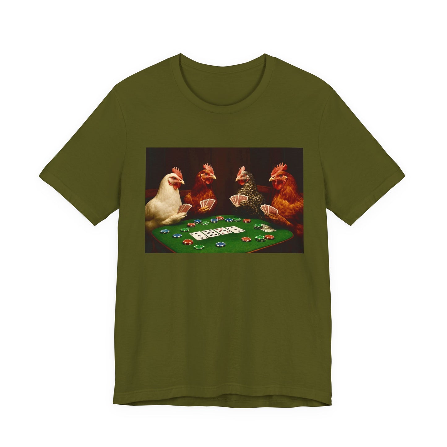 Chicken Poker Tee