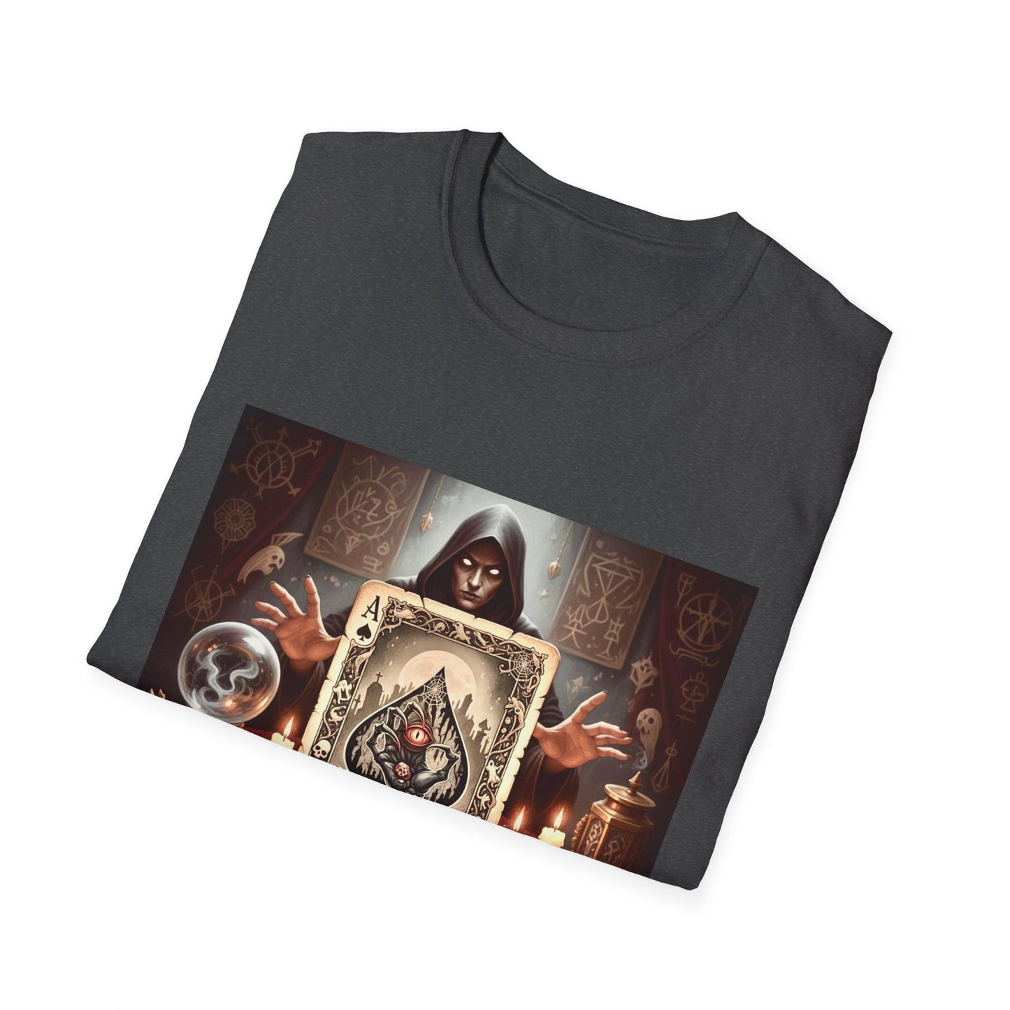 Ace of Spades Seance Card Design Unisex Tee