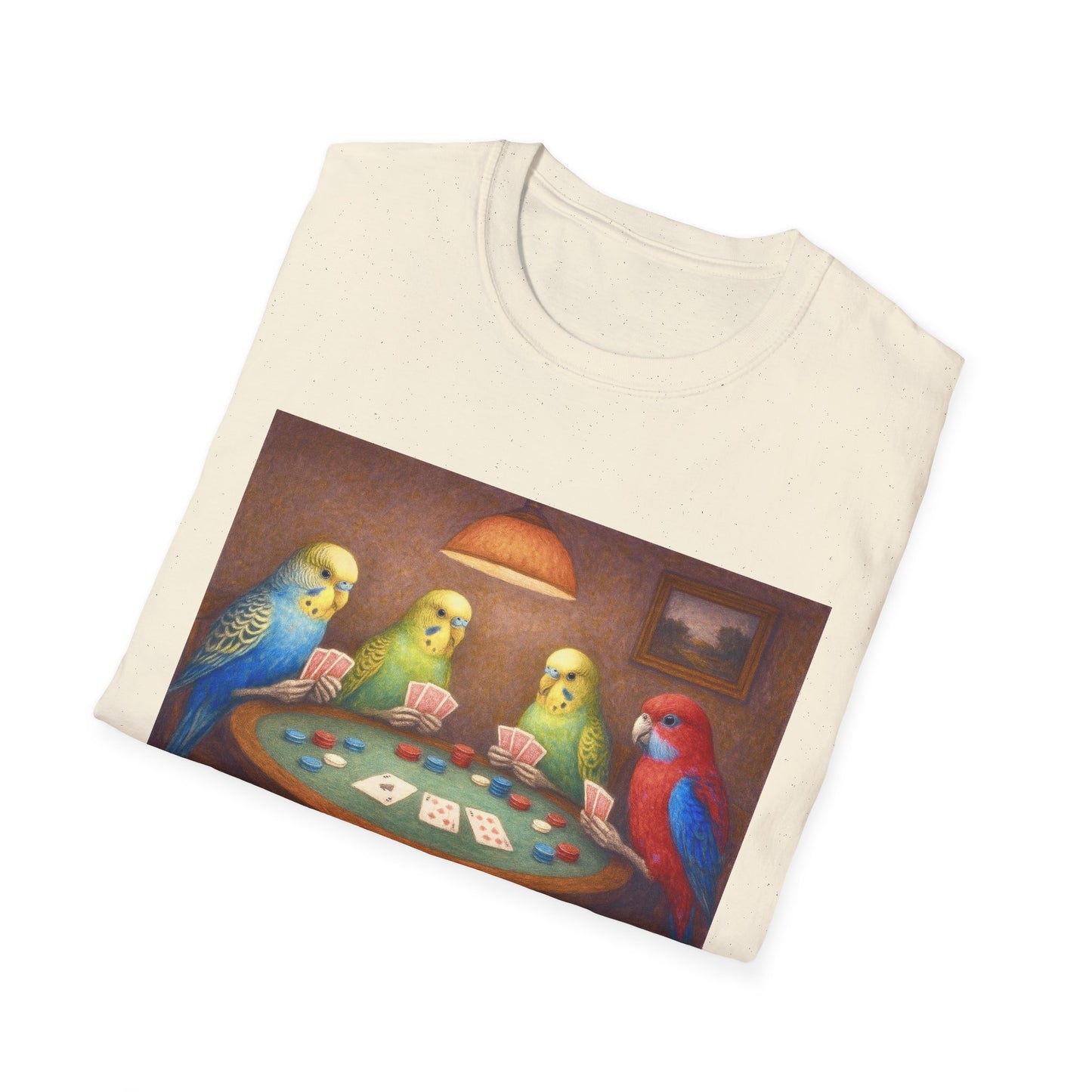 Parakeets Playing Poker T-Shirt