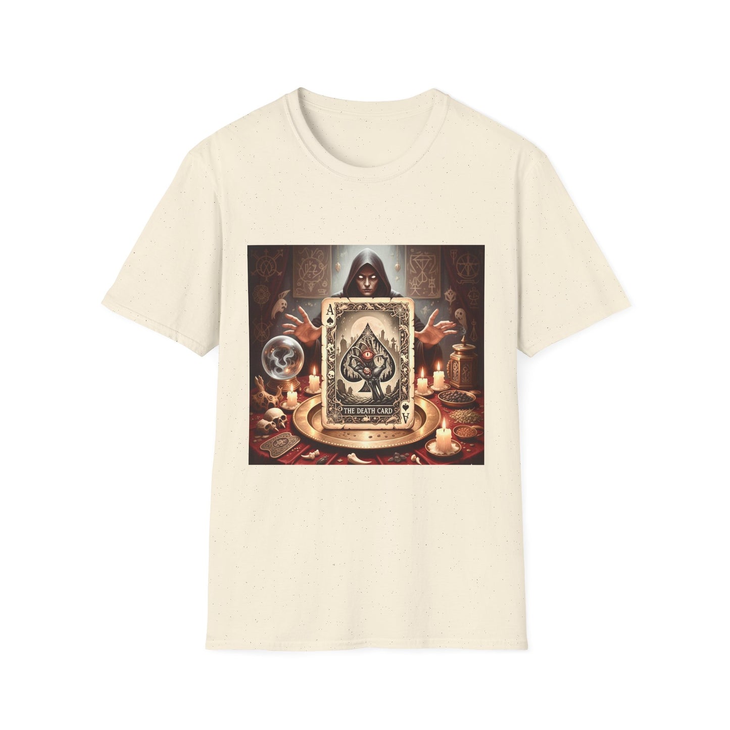 Ace of Spades Seance Card Design Unisex Tee