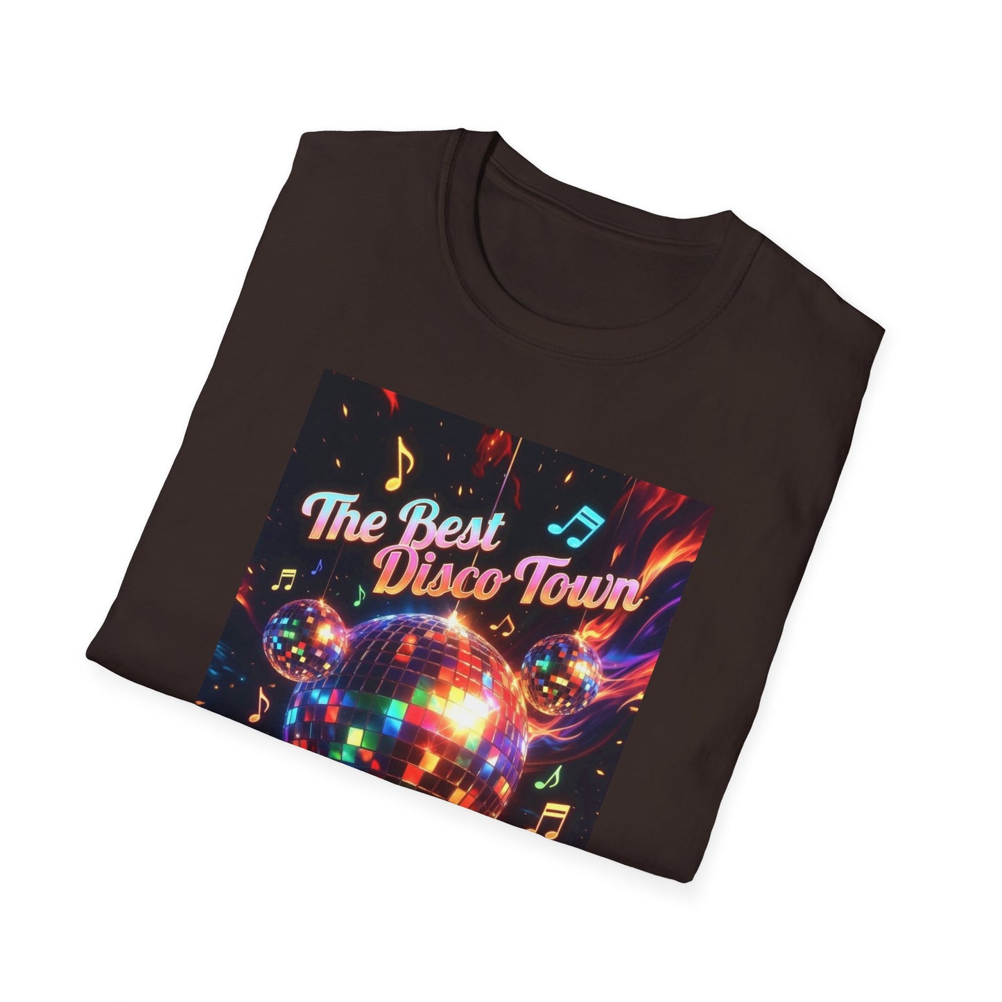 Disco Inferno Tee — Retro 70s Dance Party T-Shirt
