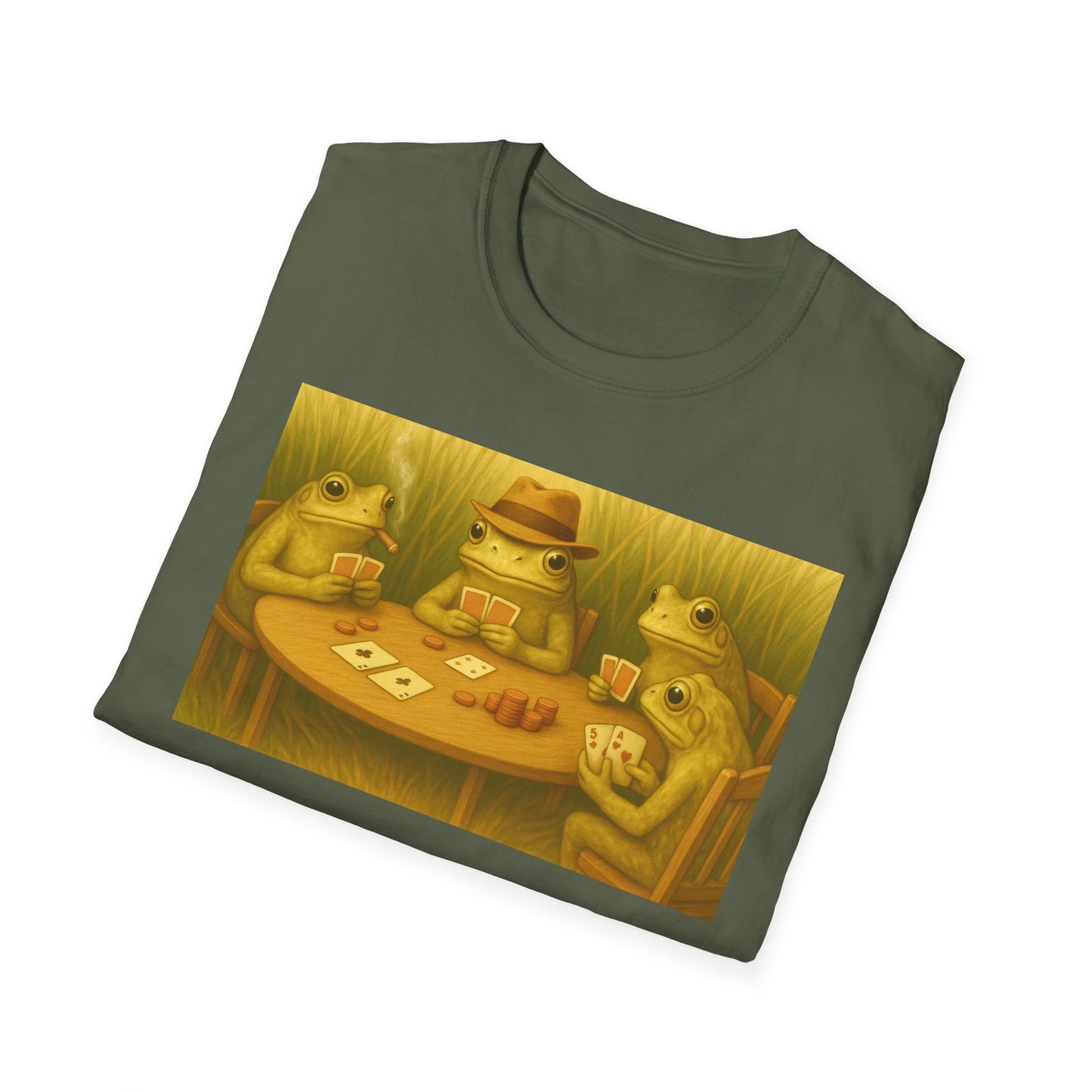 Frog Poker Unisex T-Shirt