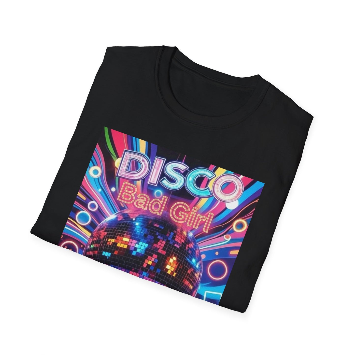Disco Bad Girl T-Shirt — Retro 70s Dance Party Tee