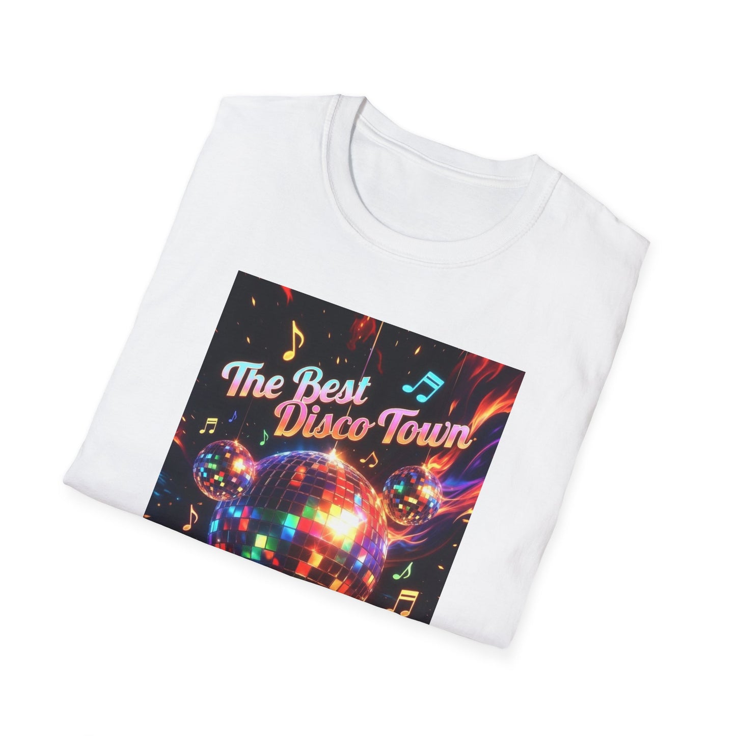 Disco Inferno Tee — Retro 70s Dance Party T-Shirt
