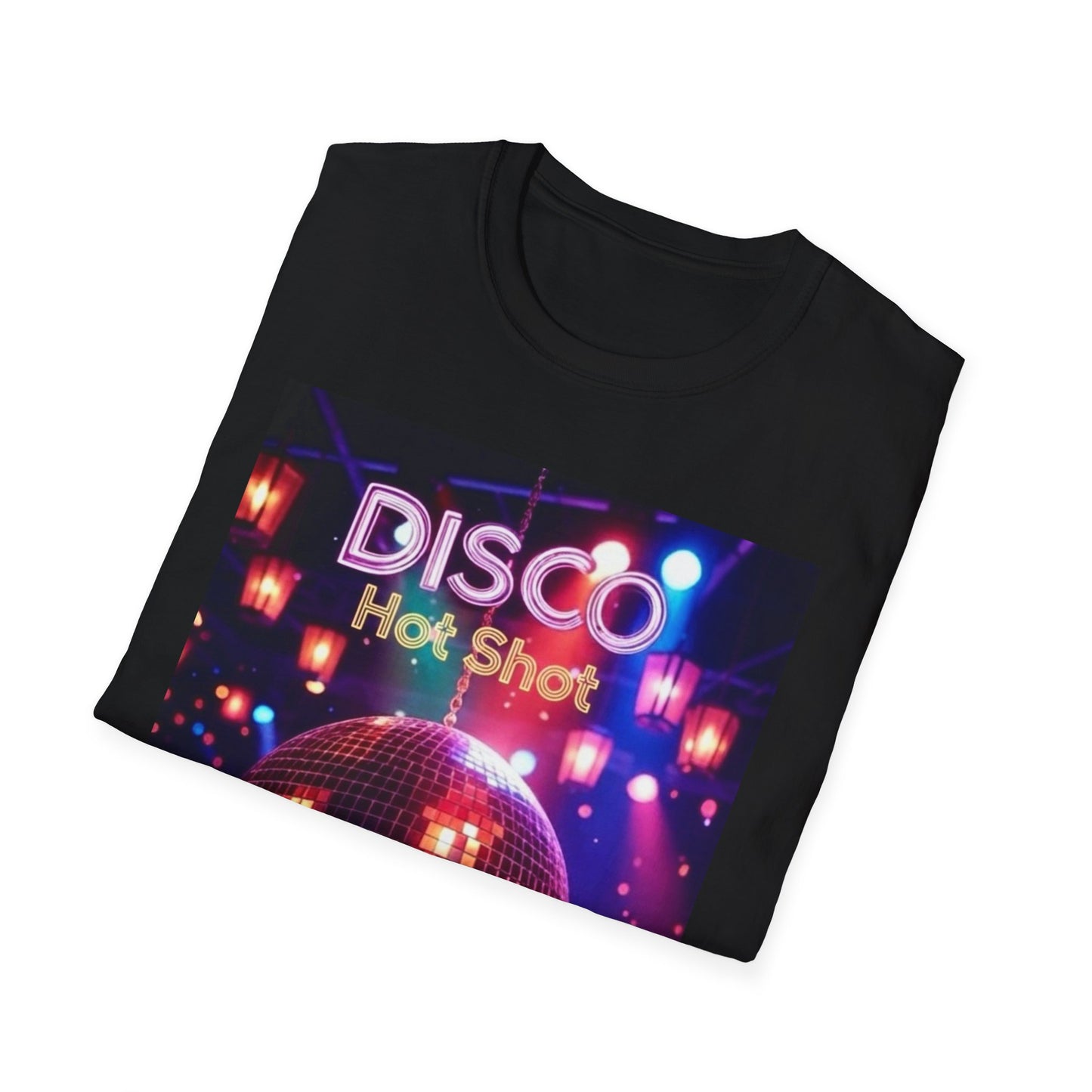 Disco Hot Shot T-Shirt — Retro Dance Party Tee