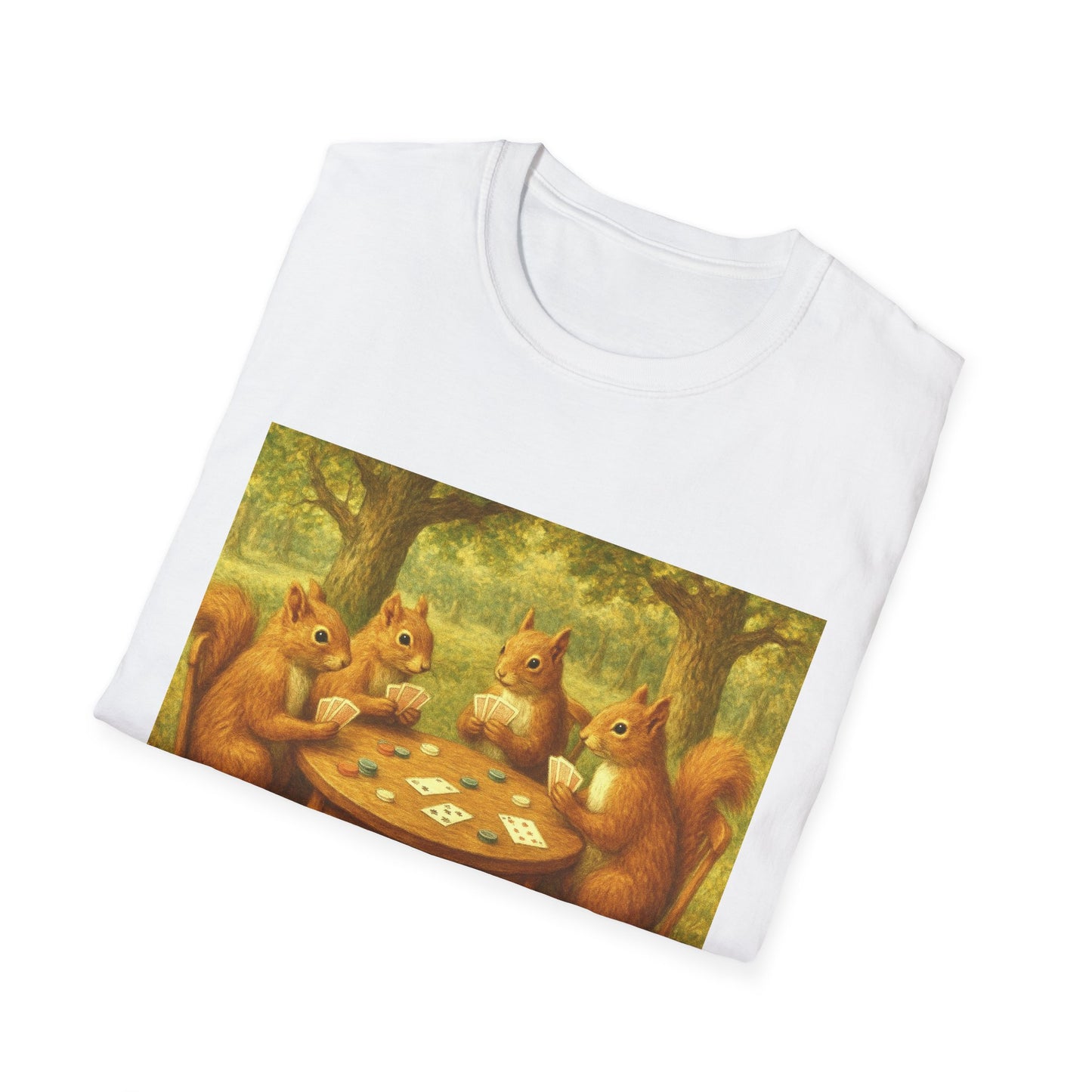Squirrel Poker T-Shirt