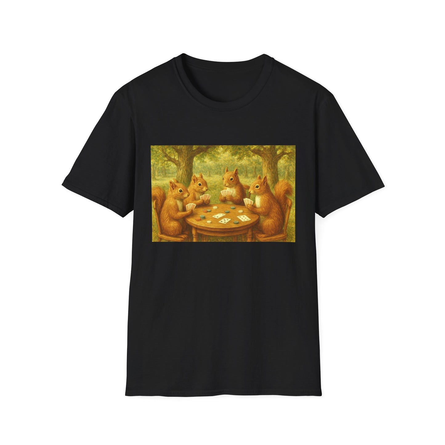 Squirrel Poker T-Shirt