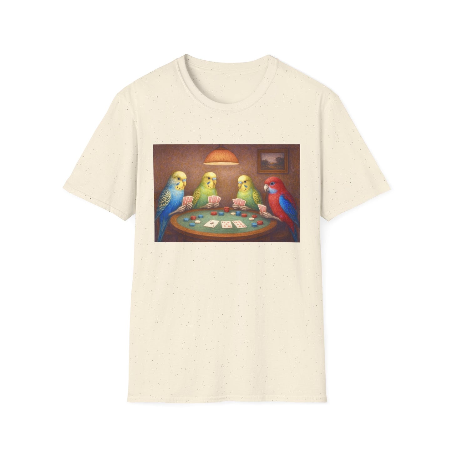 Parakeets Playing Poker T-Shirt