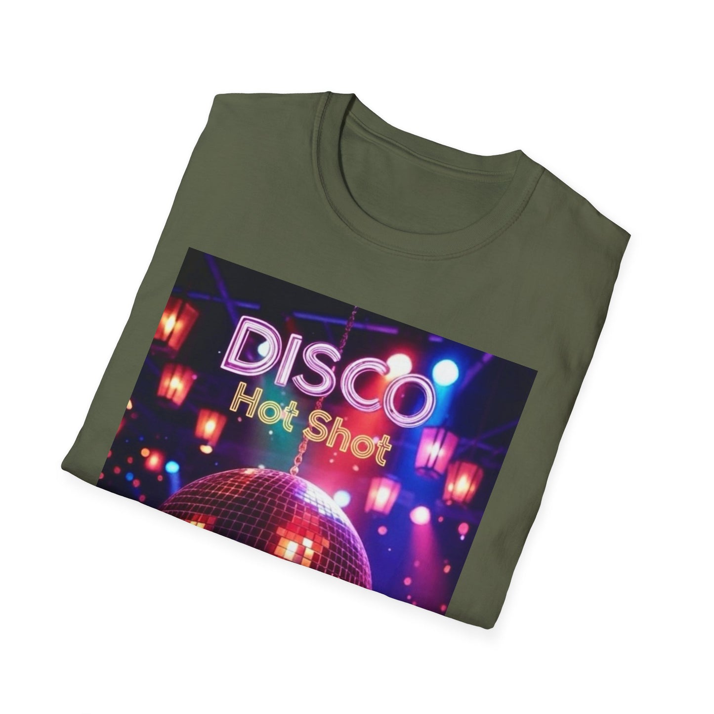 Disco Hot Shot T-Shirt — Retro Dance Party Tee