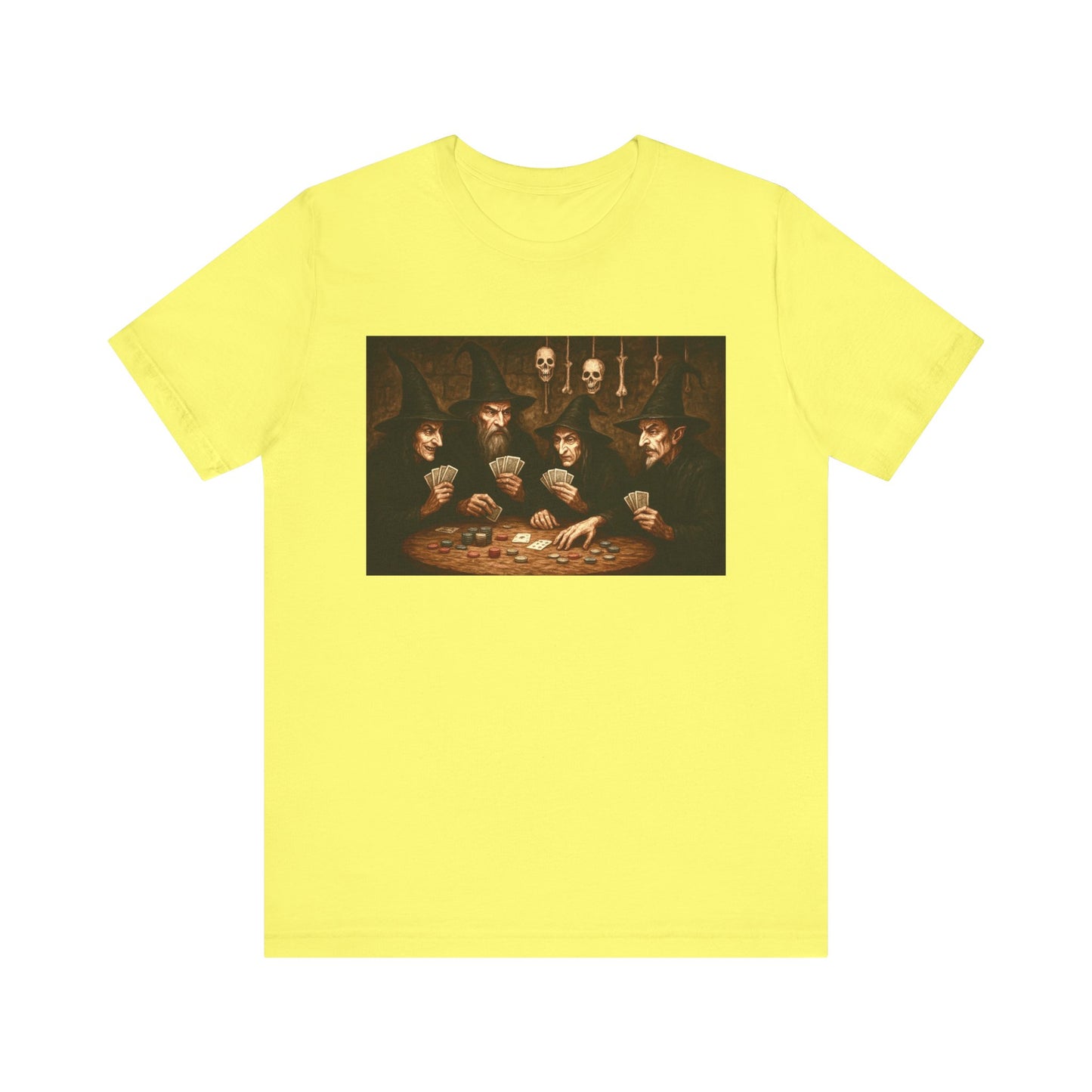 Witches and Warlocks Poker Tee