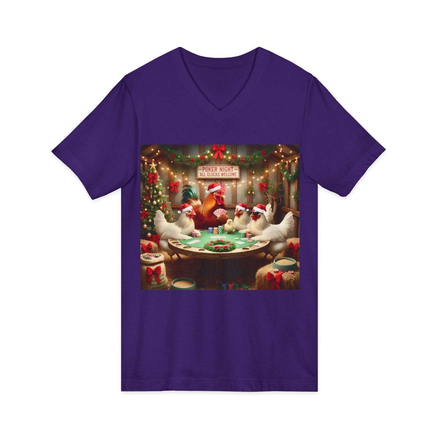 Santa Chickens Tee