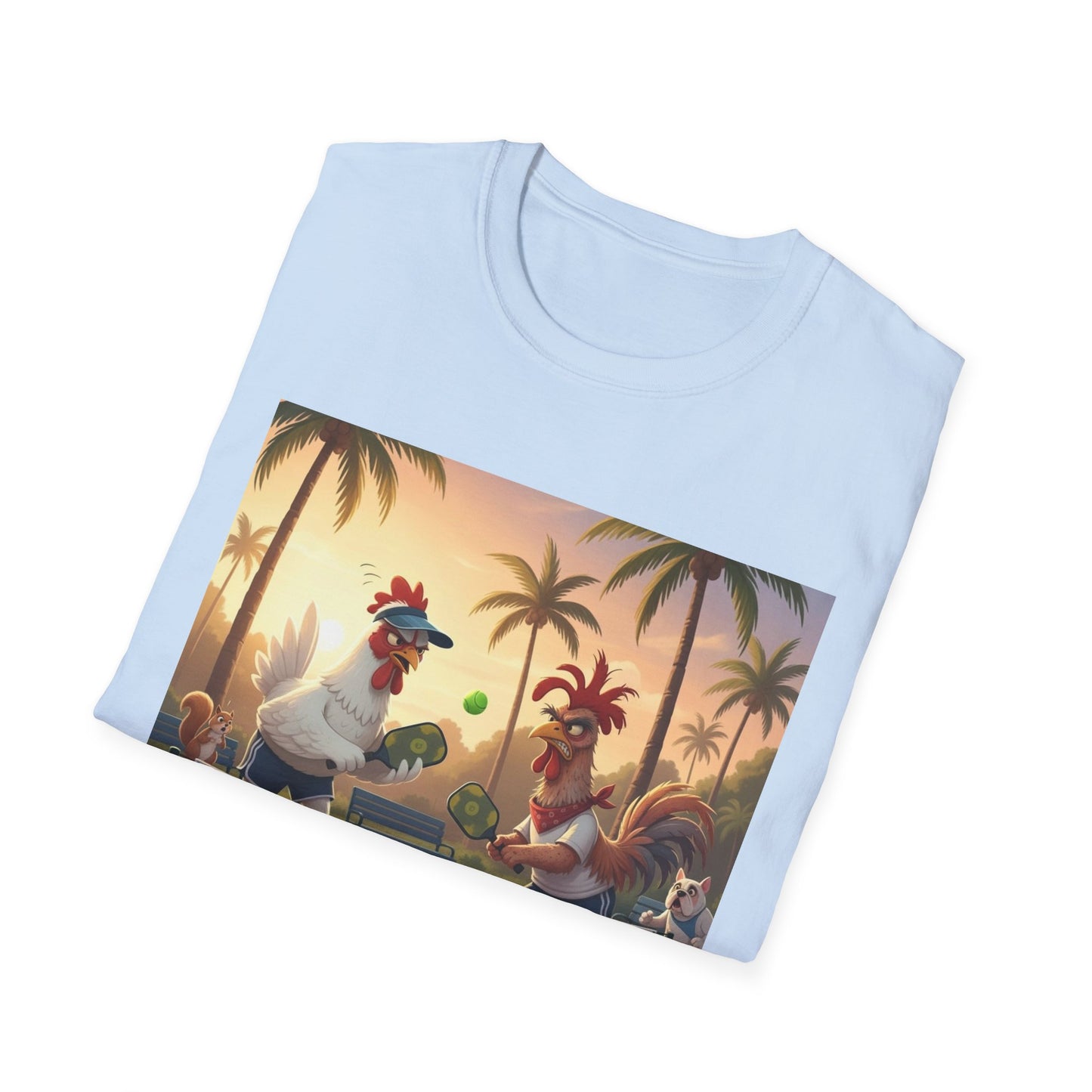 Angry Roosterball Pickleball T-Shirt