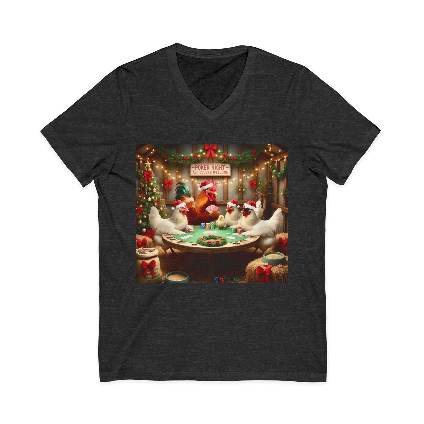 Santa Chickens Tee