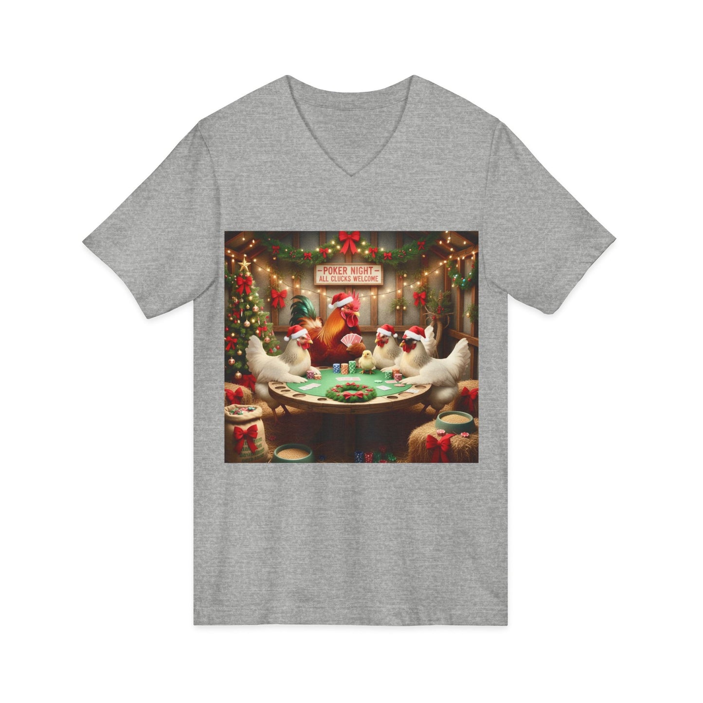 Santa Chickens Tee