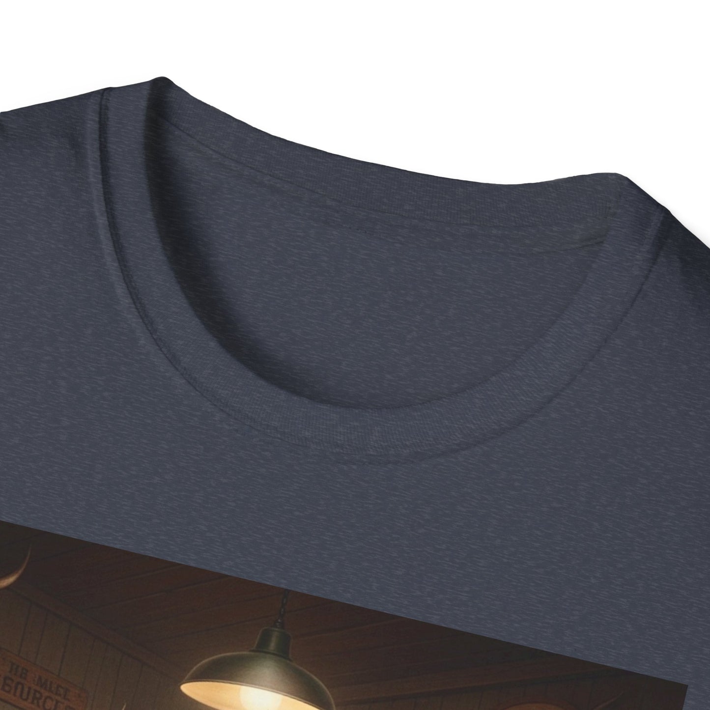 Texas Longhorn Cows Playing Poker Unisex T-Shirt