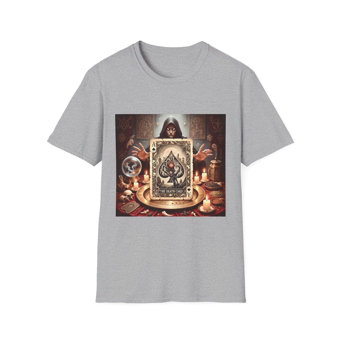 Ace of Spades Seance Card Design Unisex Tee