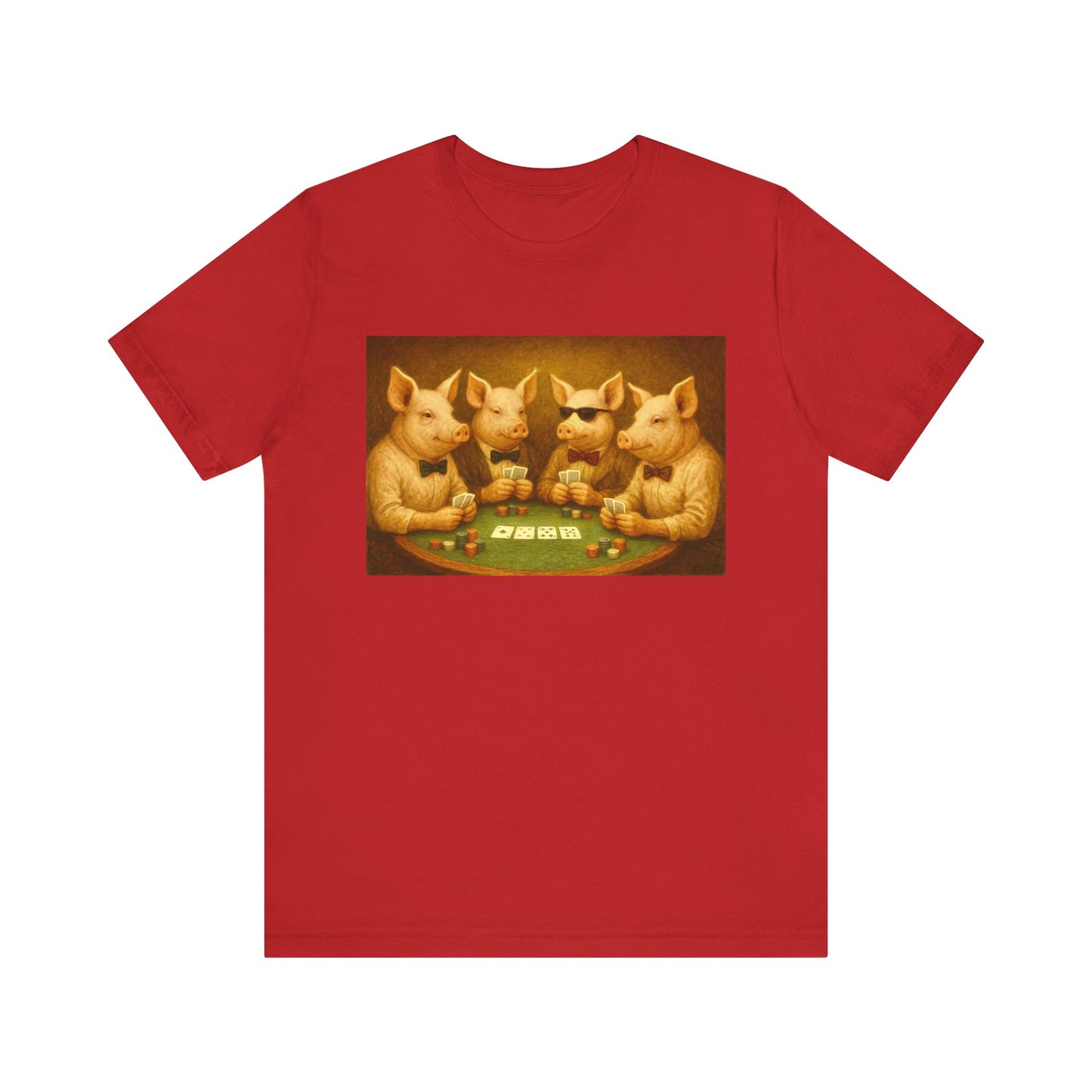Pig Poker Tee