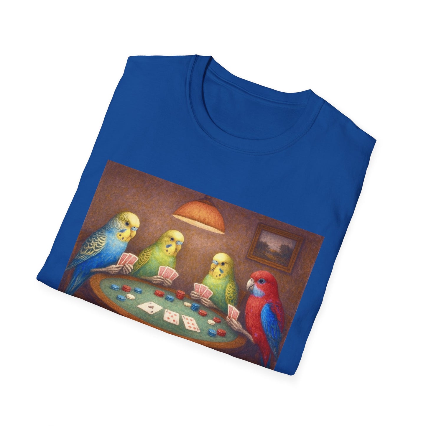 Parakeets Playing Poker T-Shirt
