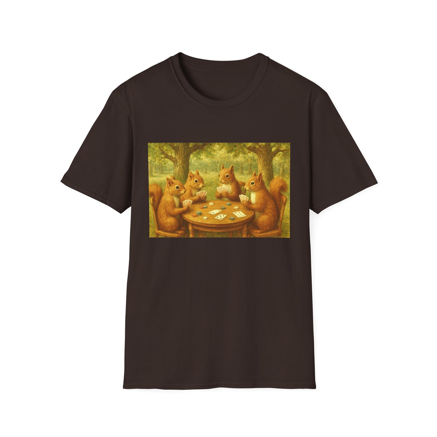 Squirrel Poker T-Shirt