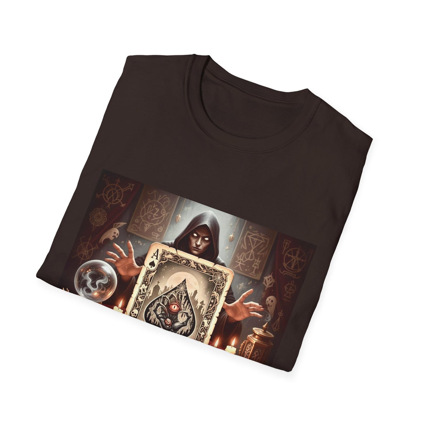Ace of Spades Seance Card Design Unisex Tee